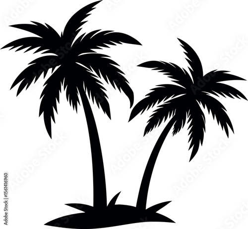 Palm Tree Silhouette
