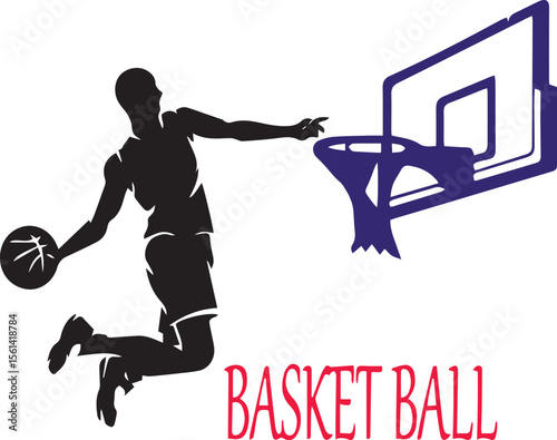basketball player silhouette