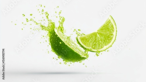 Fresh lime is full of vitality