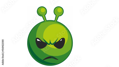 funny easter egg with funny face