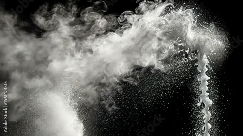 Water Splash Creating Beautiful Liquid Sculptures
