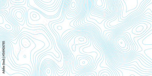 Soft blue terrain map background with abstract contour elevation design.