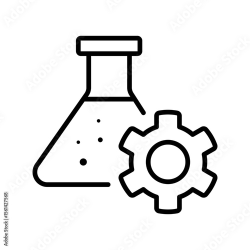Science and technology concept icon