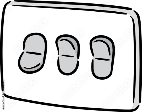 Illustration of electric switch
