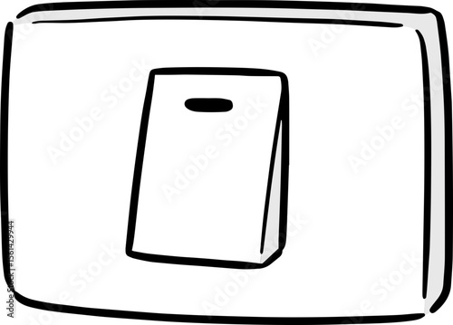 Illustration of electric switch
