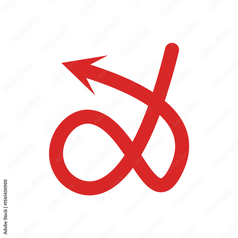 Obraz premium Hand drawn line arrow icon collection. Doodle markers of various curved linear arrows.