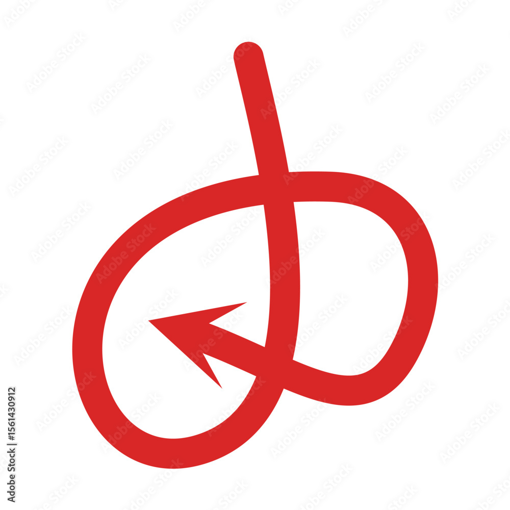 Fototapeta premium Hand drawn line arrow icon collection. Doodle markers of various curved linear arrows.