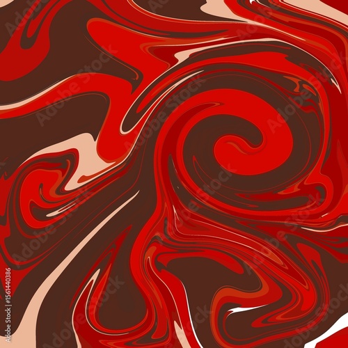 Image created by brush strokes Using bright colors, primary colors, and curved brush
strokes, use it as a background as an artistic work. Can be printed on cloth or other
objects as a background.