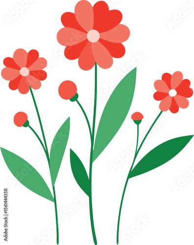 Soft Jungle Plant Print