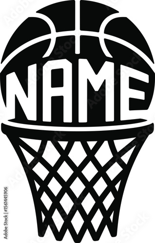 Retro Basketball EPS PNG Template, Custom Team Shirt Design with Hoop & Net, Basketball Mom Gift,
Basketball Team Template EPS PNG, Customizable Mascot Logo Shirt Design, Basketball Mom & Player Numbe