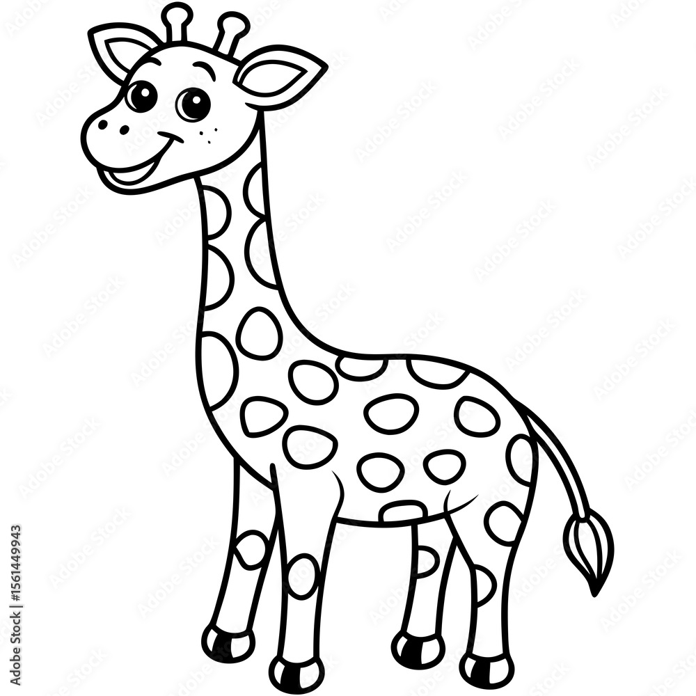 giraffe vector illustration giraffe vector illustration
