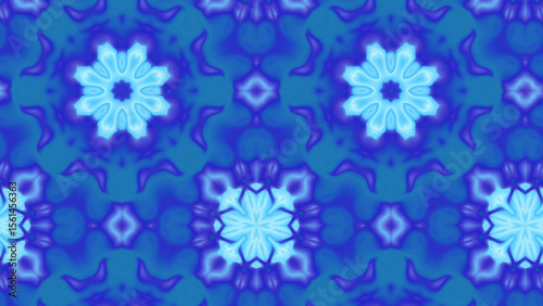 Abstract Radiant Burst with Soft Grain Texture, Symmetrical Glow Pattern in Psychedelic Style, Radiating Circular Abstract with Subtle Noise, Kaleidoscopic Starburst with Gradient Flow