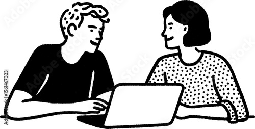 Collaborative digital product demo presentation sketch for design projects