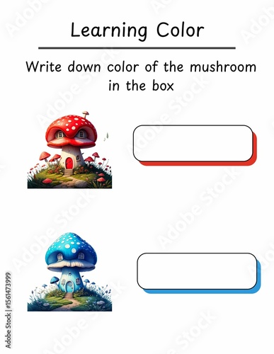 Learning of color for kid