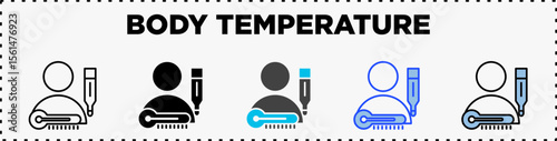 Monitoring Icon Set Line Glyph