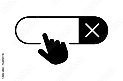 Blocked concept icon