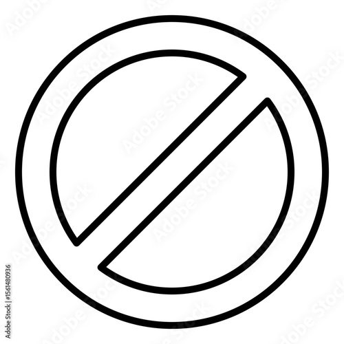 Blocked concept icon