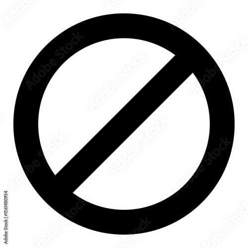 Blocked concept icon
