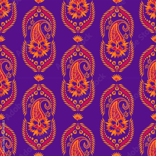 elegant paisley pattern for wallpaper background and textile beautiful paisley originated in persia and paisley is popular in Iran india scotland this paisley design is good for dress shawl scarf rida