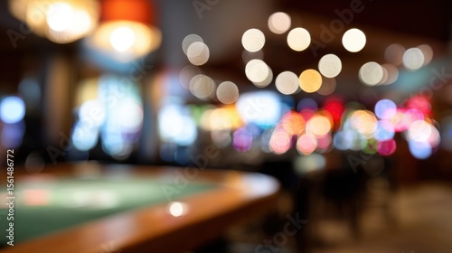 Wallpaper Mural Out of Focus Urban Bokeh Lights in a City Street at Night with Bright Colorful Reflective Neons. Torontodigital.ca