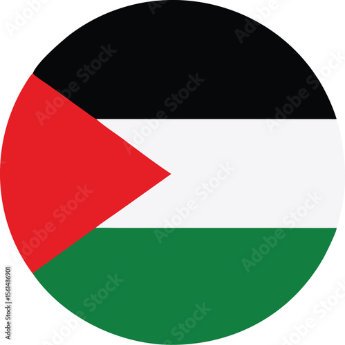 palestine flag button