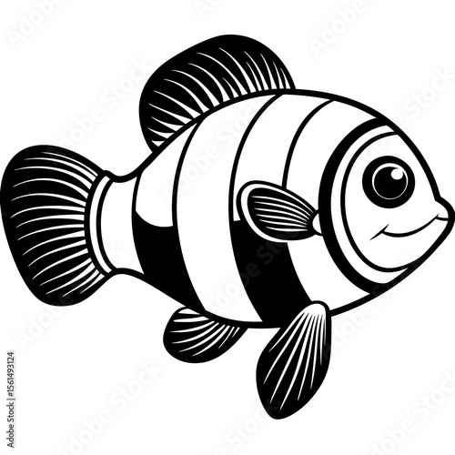 vector illustration of an aquarium