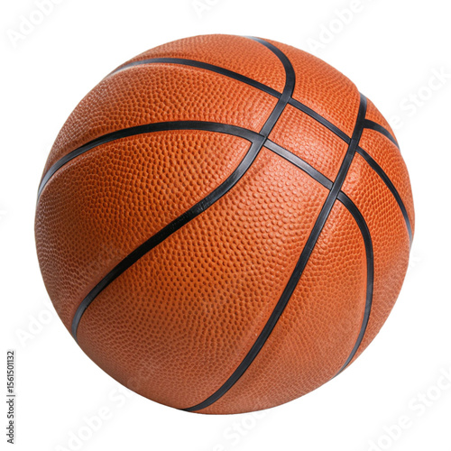 Basketball Ball Isolated on White Background