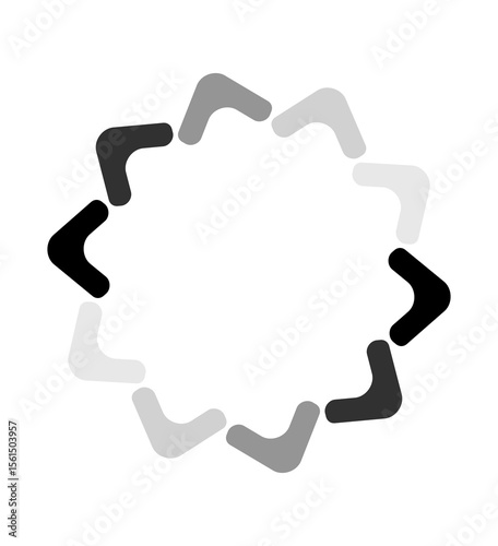 Arrow graphic set for design