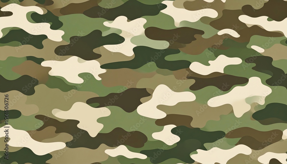 Fototapeta premium Camouflage Pattern Background