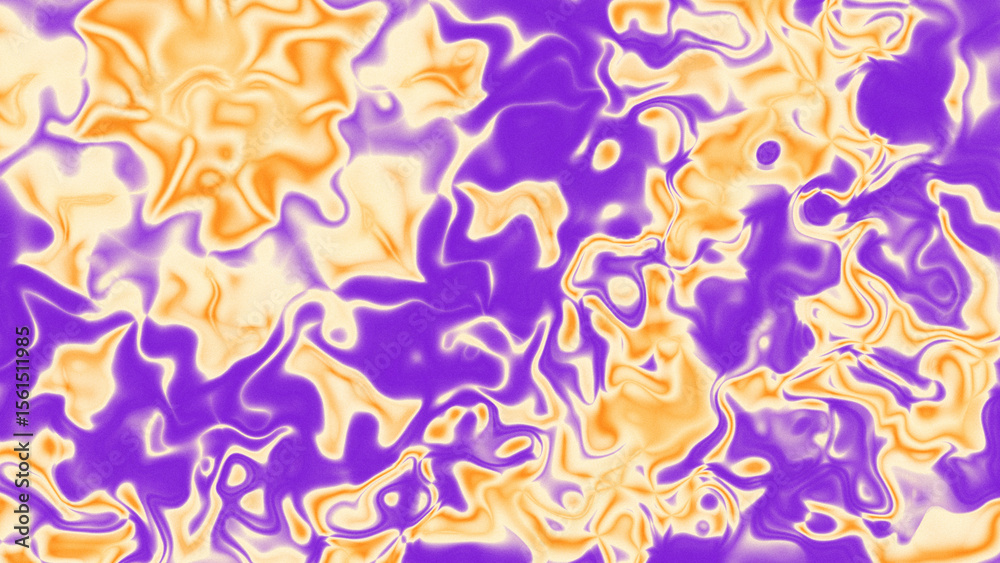 Fototapeta premium Fluid Marble Texture with Organic Flow, Abstract Liquid Pattern with Wavy Structure, Melted Surface Design with Soft Transitions, Psychedelic Swirl Texture with Marble Effect