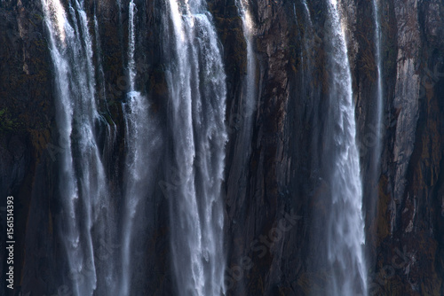 waterfall in Victoria Falls National Park