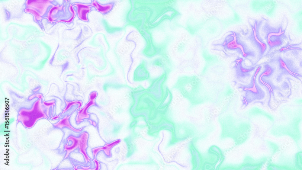 Obraz premium Fluid Marble Texture with Organic Flow, Abstract Liquid Pattern with Wavy Structure, Melted Surface Design with Soft Transitions, Psychedelic Swirl Texture with Marble Effect