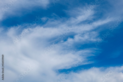Wallpaper Mural Blue sky and white clouds. Abstract nature background Torontodigital.ca
