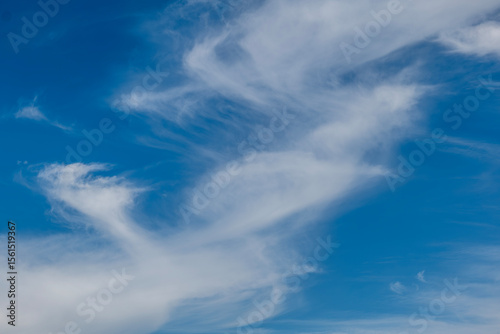 Wallpaper Mural Blue sky and white clouds. Abstract nature background Torontodigital.ca