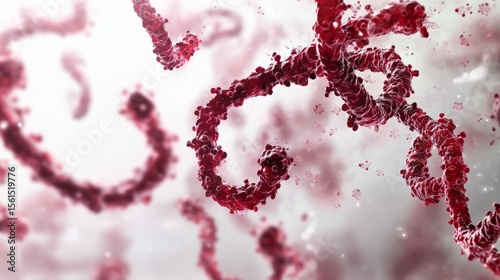 Microscopic View of Ebola Virus Showcasing Its Intricate Structure and Potential Impact on Health