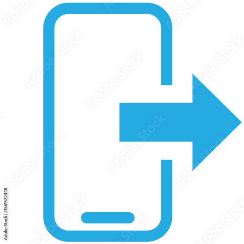 mobile device export icon