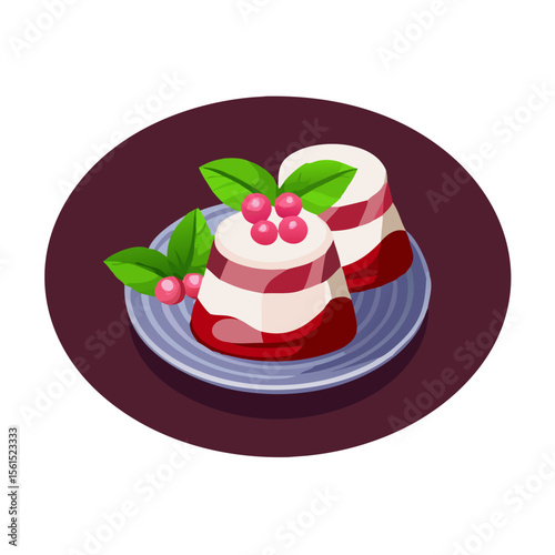 cheesecake with cherry