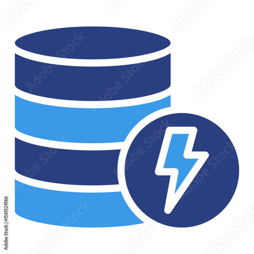 Battery Storage  Icon Element For Design