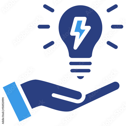 Energy Efficiency  Icon Element For Design