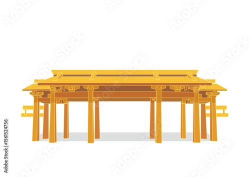 pavilion in xihu lake