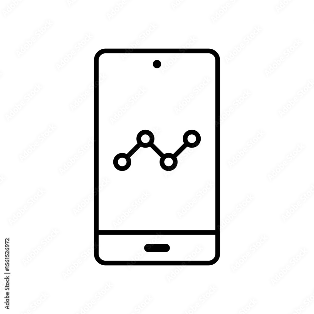 Analysis and chart report icon Analysis and chart report icon