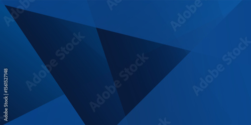 Black dark navy blue silver abstract pattern background. Geometric shape. Line triangle angle fold polygon modern simple abstract