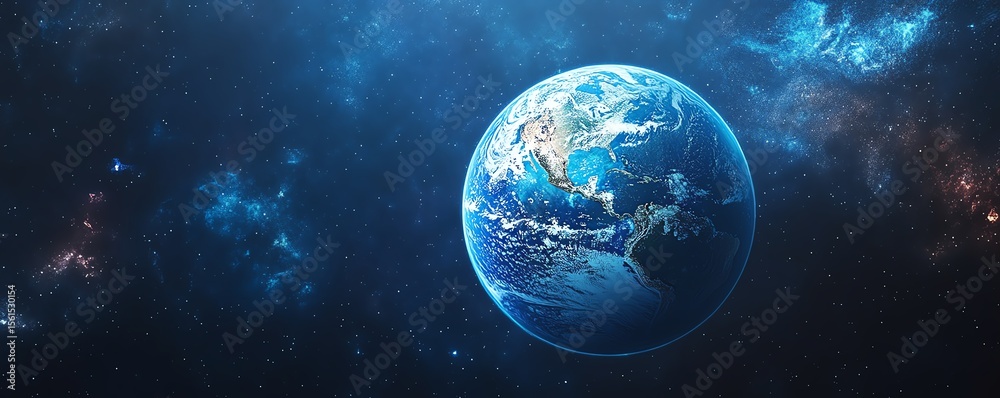 Obraz premium earth in space