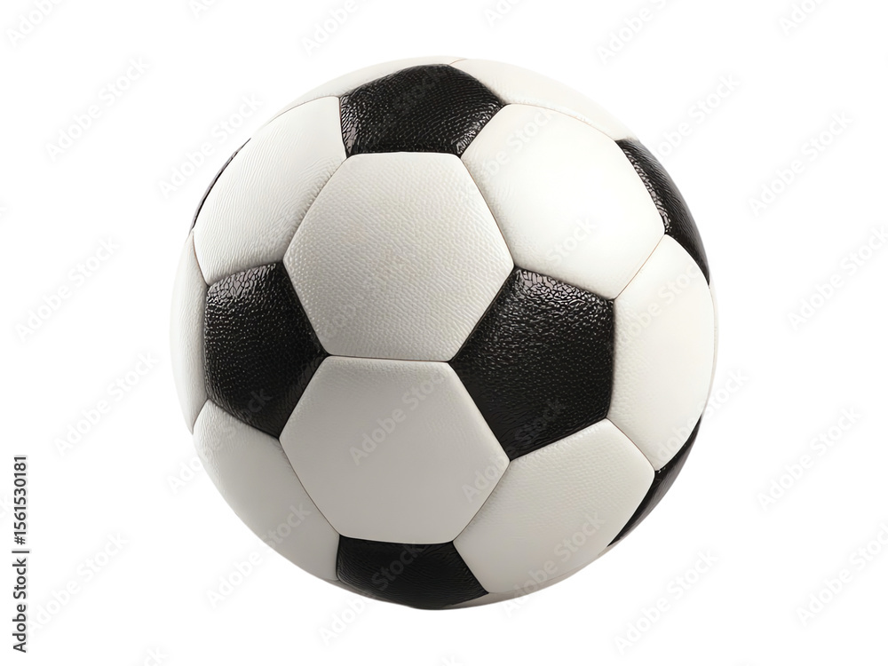 Obraz premium Soccer ball isolated on transparent background
