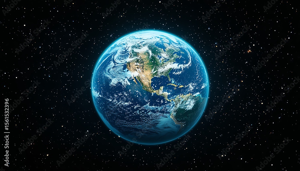 Obraz premium earth in space