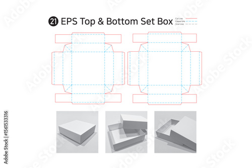 P2_21. It is a box separated from the top and bottom for strong and luxurious production, so it is mainly used for gift set packaging.