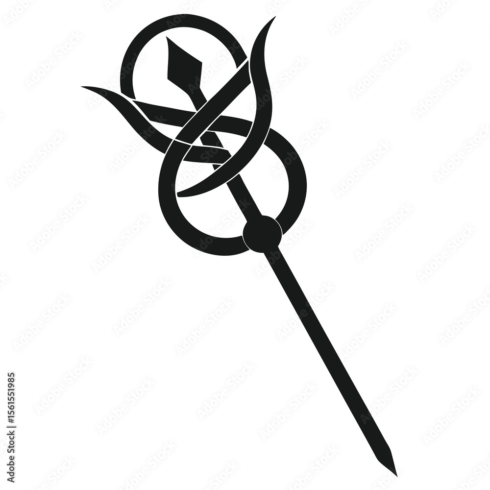 Obraz premium Elegant Ornate Brooch Design
