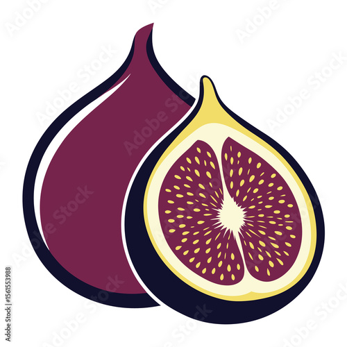 Sweet Figs A Delightful Illustration