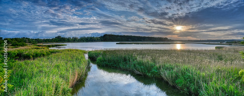 Boddenlandschaft am Morgen (Rügen)