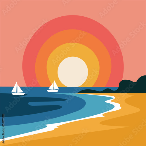 Summer and Travel concept design